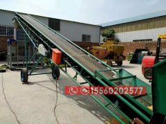 寧夏裝車皮帶機(jī)、8米長移動升降皮帶輸送機(jī)報價/圖片