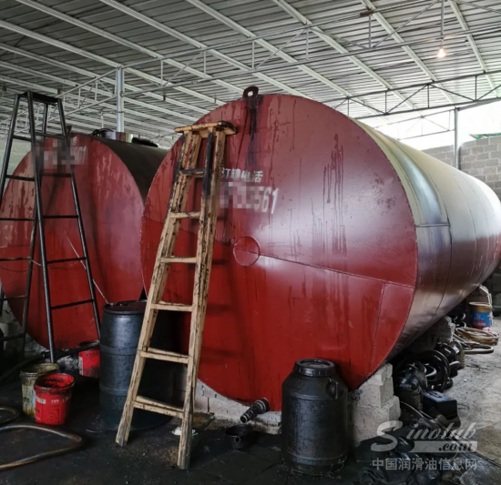 廣西桂林查獲非法處置廢機油600余噸